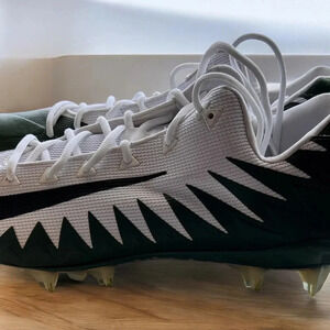 NIKE ALPHA MENACE PRO LOW TD PRF GREEN/WTE MEN SIZE 17 FOOTBALL CLEATS N…